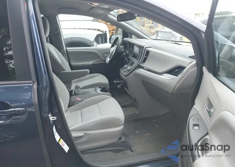 2018 Toyota Sienna Le 7 Passenger from USA, damaged, VIN 5TDJZ3DC6JS195665